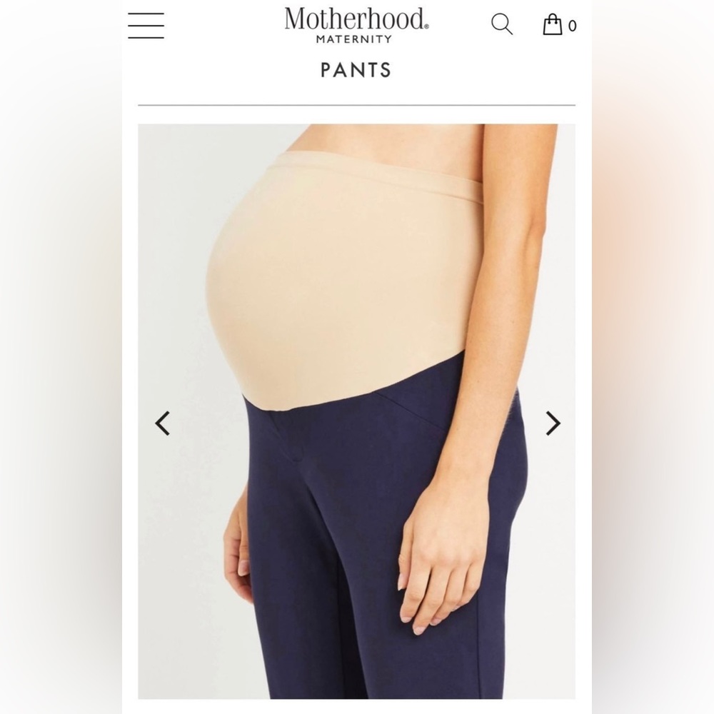 Maternity ankle slacks size small 2 pack